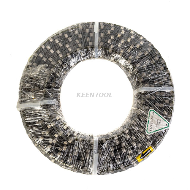 Granite and Marble Quarry Cutting Rubber And Spring Diamond Wire