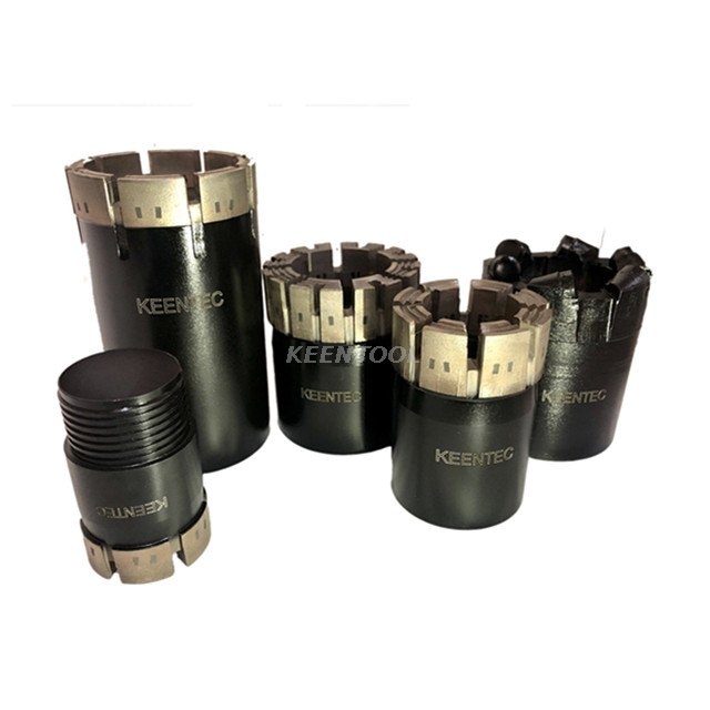 Diamond Impregnated Geological Drilling Bq Nq Hq Pq Core Drill Bits