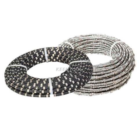Granite and Marble Quarry Cutting Rubber And Spring Diamond Wire