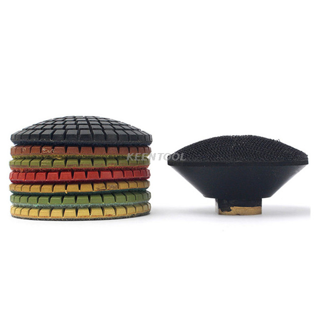 Flexible Diamond Polishing Pads for Granite Marble and Concrete Polishing