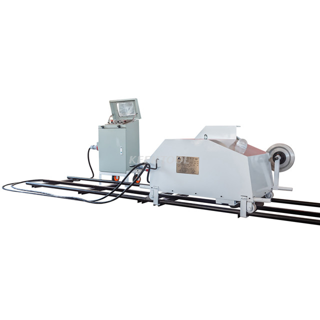 Block Trimming And Squaring 18.5KW 22KW Mini Diamond Wire Saw Machine
