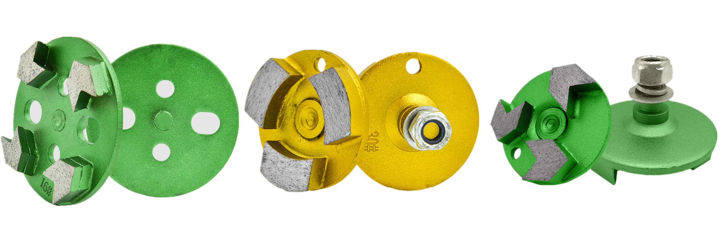 Floor grinding block 6