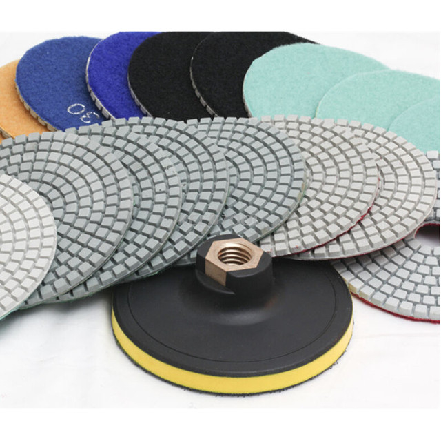 Flexible Diamond Polishing Pads for Granite Marble and Concrete Polishing
