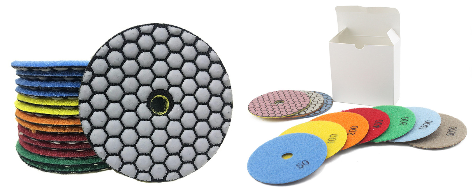Dry polishing pad 13