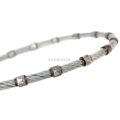 7.2mm 8.5mm 9.0mm Plastic Coating Multi Diamond Wire Saw for Slabs Sawing