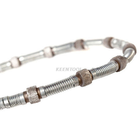 Granite and Marble Quarry Cutting Rubber And Spring Diamond Wire