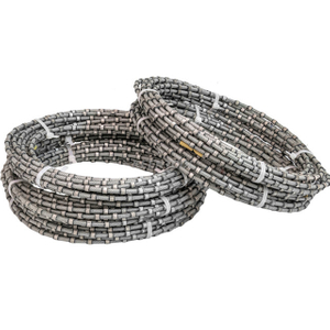7.2mm 8.5mm 9.0mm Plastic Coating Multi Diamond Wire Saw for Slabs Sawing